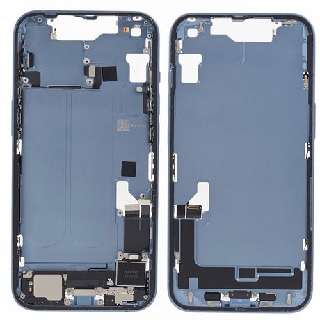 Pièce d'origine Châssis Châssis intermédiaire iPhone 14 Bleu