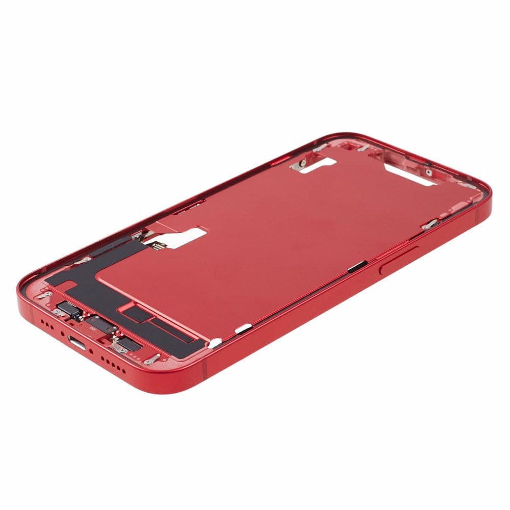 Pièce d'origine Châssis Châssis intermédiaire iPhone 14 Rouge