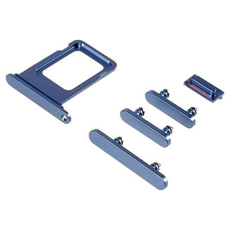 Pièce compatible Châssis Châssis intermédiaire seul iPhone 14 Bleu