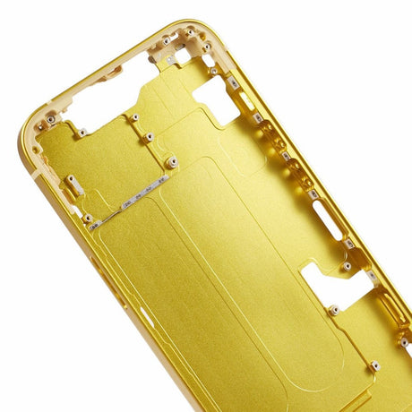 Pièce compatible Châssis Châssis intermédiaire seul iPhone 14 Jaune