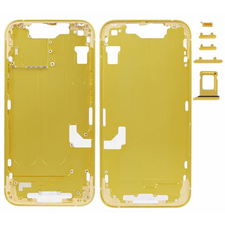 Pièce OEM Châssis Châssis intermédiaire seul iPhone 14 Jaune