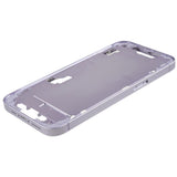 Pièce compatible Châssis Châssis intermédiaire seul iPhone 14 Mauve