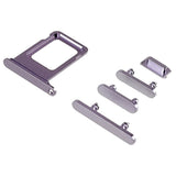 Pièce compatible Châssis Châssis intermédiaire seul iPhone 14 Mauve