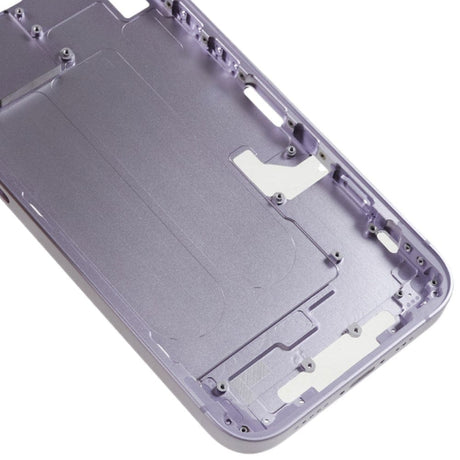 Pièce compatible Châssis Châssis intermédiaire seul iPhone 14 Mauve