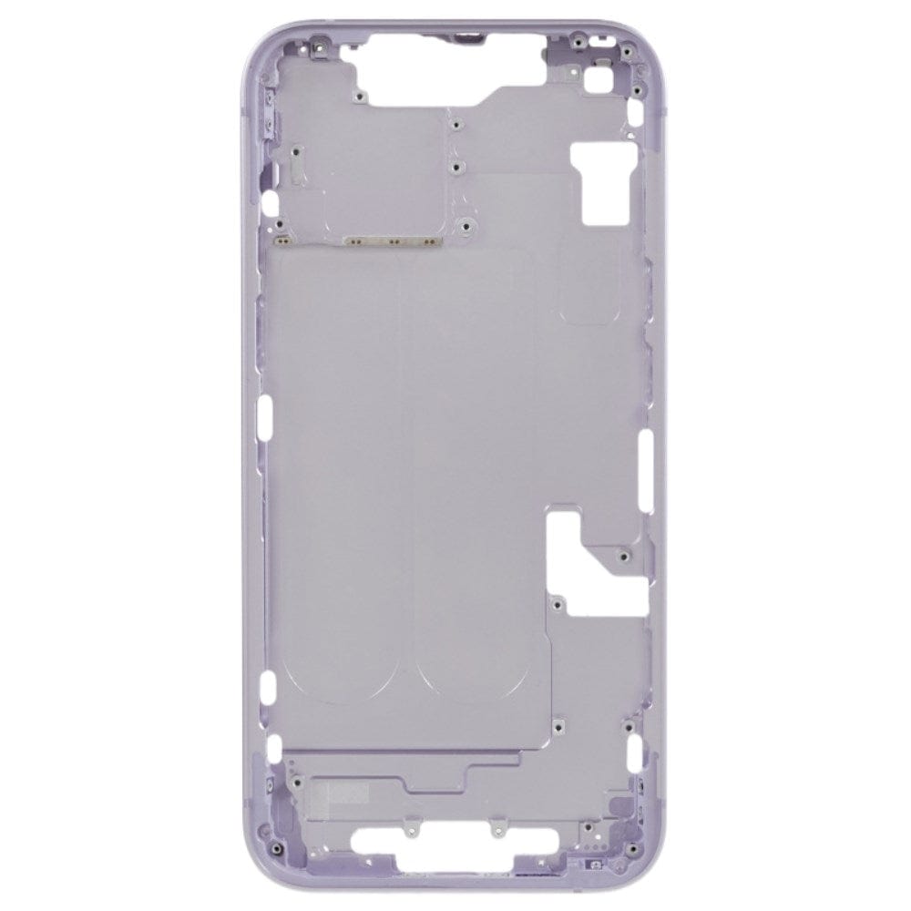 Pièce compatible Châssis Châssis intermédiaire seul iPhone 14 Mauve