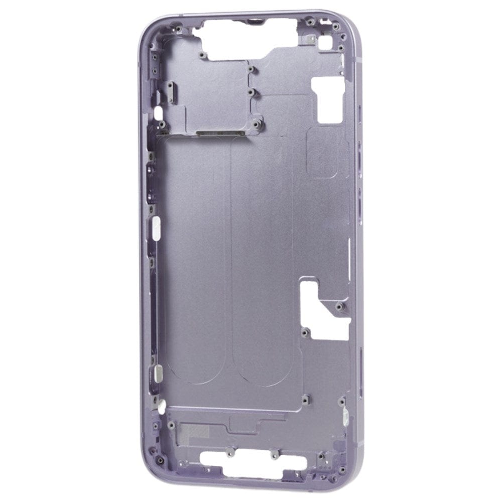 Pièce compatible Châssis Châssis intermédiaire seul iPhone 14 Mauve