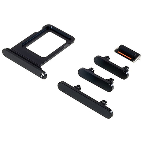 Pièce compatible Châssis Châssis intermédiaire seul iPhone 14 Noir