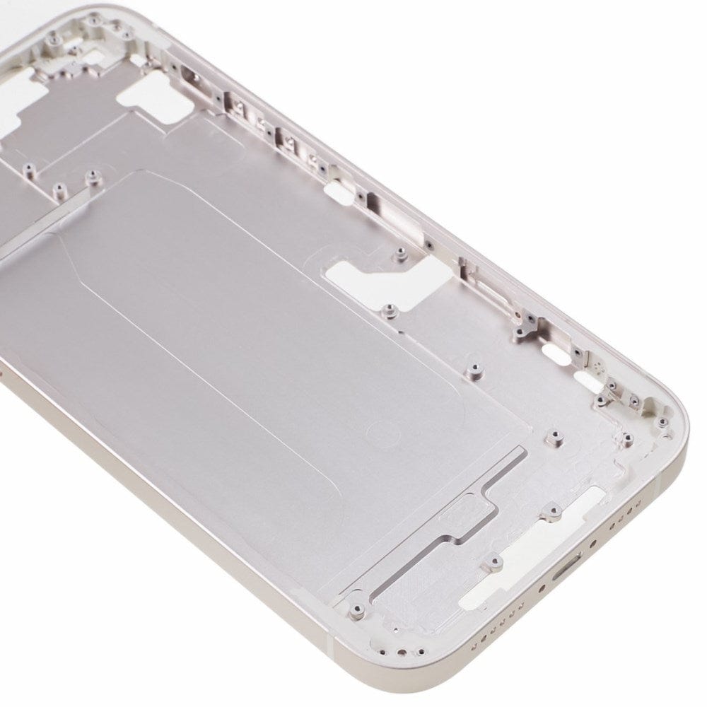 Pièce compatible Châssis Châssis intermédiaire seul iPhone 14 Plus Blanc