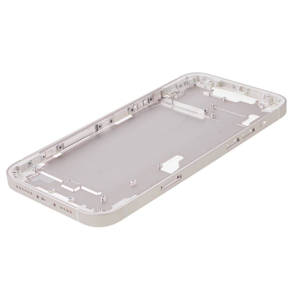 Pièce compatible Châssis Châssis intermédiaire seul iPhone 14 Plus Blanc