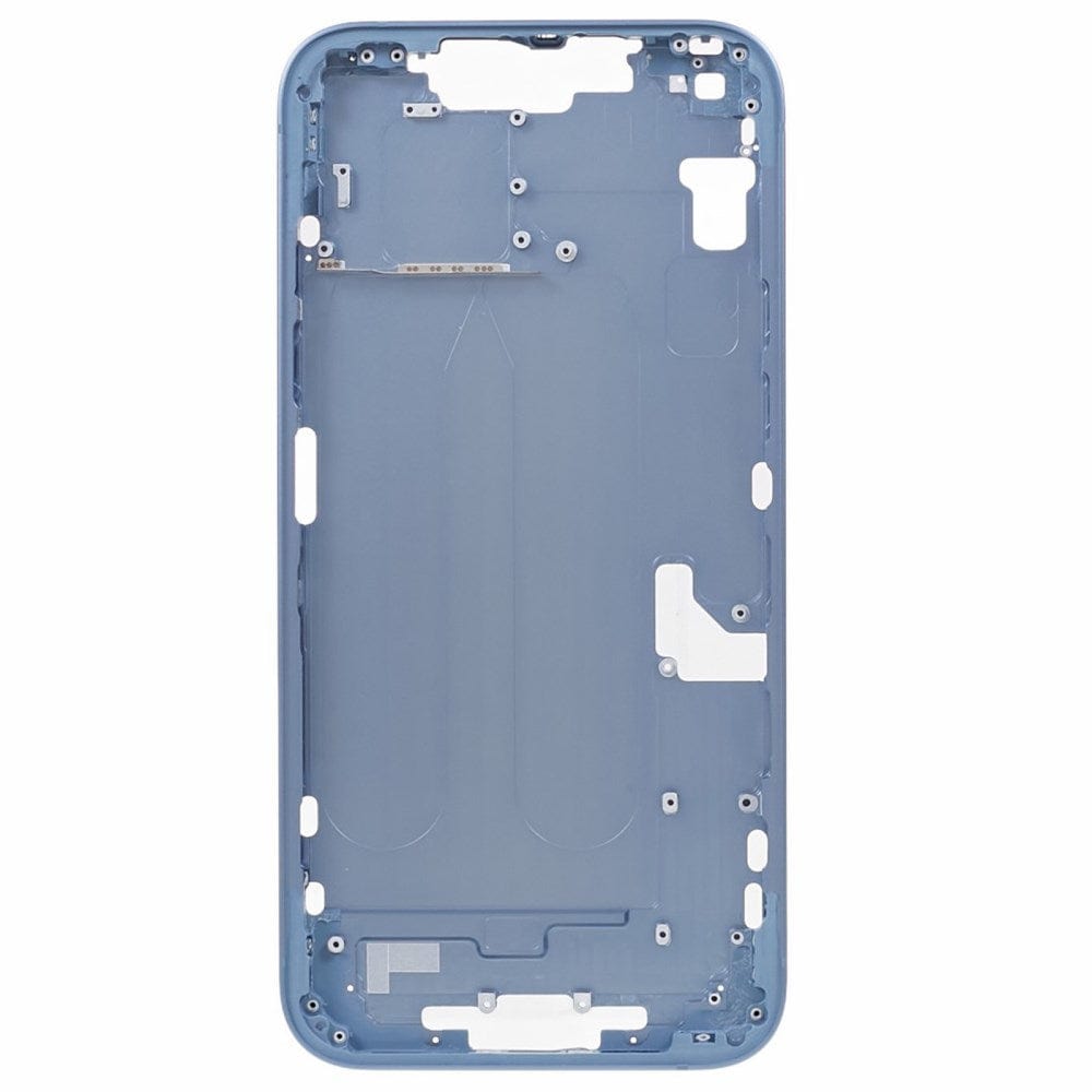 Pièce compatible Châssis Châssis intermédiaire seul iPhone 14 Plus Bleu