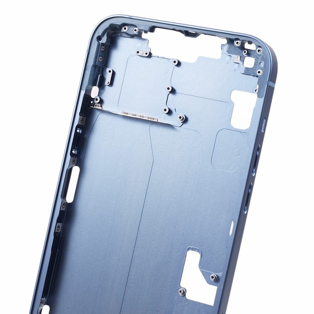 Pièce compatible Châssis Châssis intermédiaire seul iPhone 14 Plus Bleu