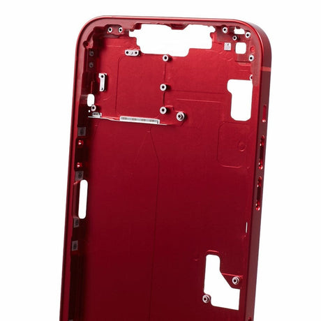 Pièce compatible Châssis Châssis intermédiaire seul iPhone 14 Plus Rouge