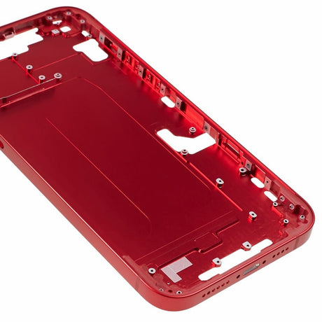 Pièce compatible Châssis Châssis intermédiaire seul iPhone 14 Plus Rouge