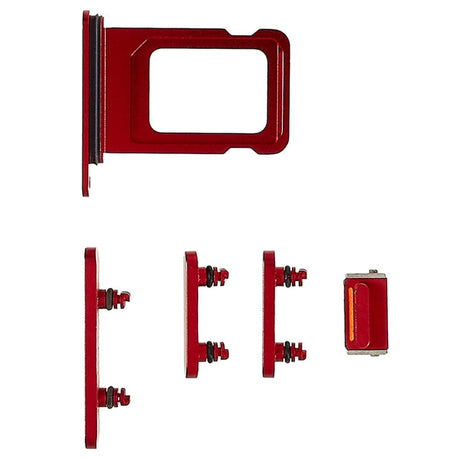 Pièce compatible Châssis Châssis intermédiaire seul iPhone 14 Rouge