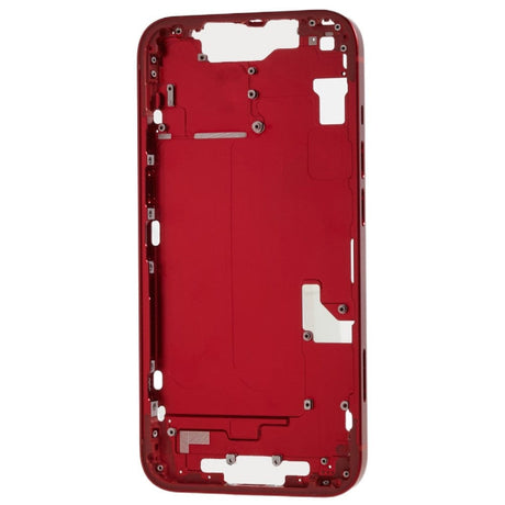 Pièce compatible Châssis Châssis intermédiaire seul iPhone 14 Rouge