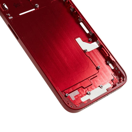 Pièce compatible Châssis Châssis intermédiaire seul iPhone 14 Rouge