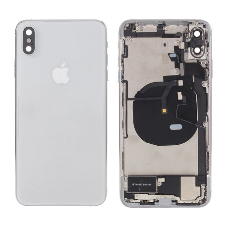 Pièce compatible Châssis Coque arrière complète iPhone Xs Max Blanc