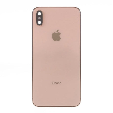 Pièce compatible Châssis Coque arrière complète iPhone Xs Max Gold