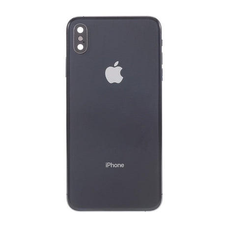 Pièce compatible Châssis Coque arrière complète iPhone Xs Max Noir