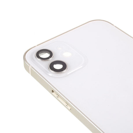 Pièce compatible Châssis Coque arrière iPhone 12 Blanc