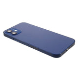 Pièce compatible Châssis Coque arrière iPhone 12 Bleu