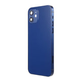 Pièce compatible Châssis Coque arrière iPhone 12 Bleu