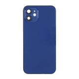 Pièce compatible Châssis Coque arrière iPhone 12 Bleu