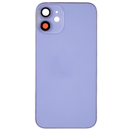 Pièce compatible Châssis Coque arrière iPhone 12 Mini Mauve