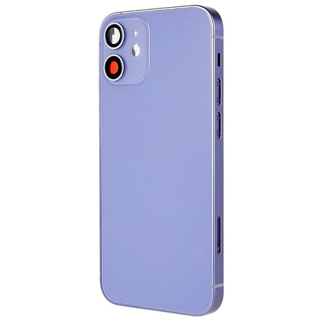 Pièce compatible Châssis Coque arrière iPhone 12 Mini Mauve