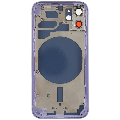 Pièce compatible Châssis Coque arrière iPhone 12 Mini Mauve