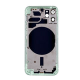 Pièce compatible Châssis Coque arrière iPhone 12 Mini Vert