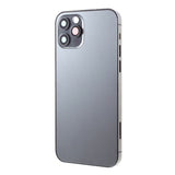 Pièce compatible Châssis Coque arrière iPhone 12 Pro Graphite