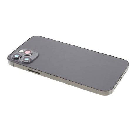 Pièce compatible Châssis Coque arrière iPhone 12 Pro Graphite