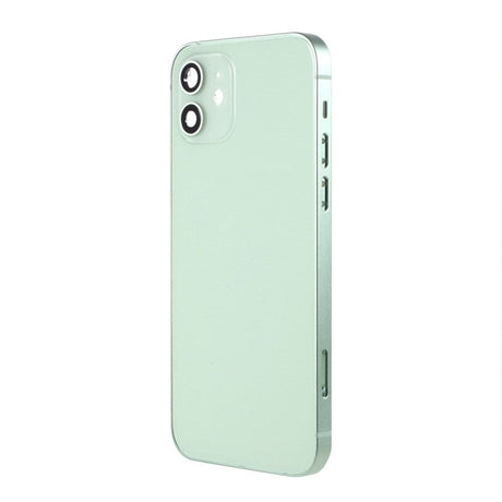 Pièce compatible Châssis Coque arrière iPhone 12 Vert