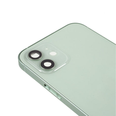 Pièce compatible Châssis Coque arrière iPhone 12 Vert