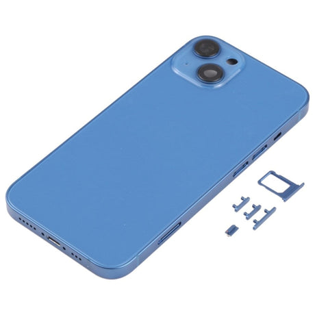 Pièce compatible Châssis Coque arrière iPhone 13 Bleu