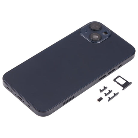 Pièce compatible Châssis Coque arrière iPhone 13 Noir