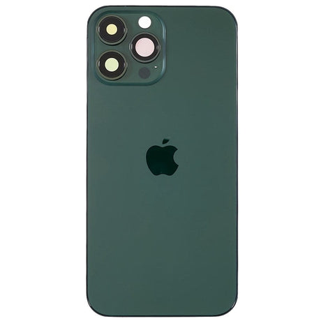 Pièce compatible Châssis Coque arrière iPhone 13 Pro Vert