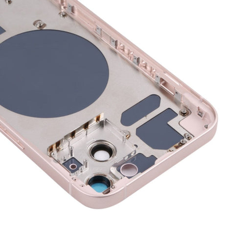 Pièce compatible Châssis Coque arrière iPhone 13 Rose