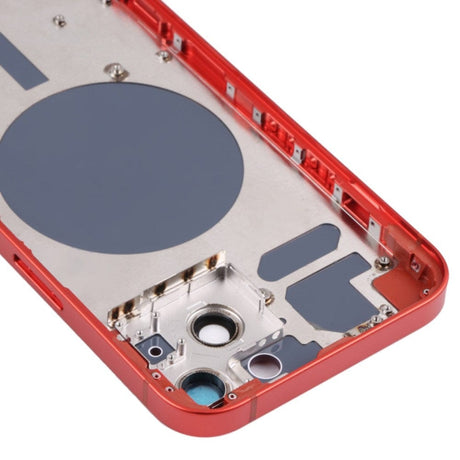 Pièce compatible Châssis Coque arrière iPhone 13 Rouge