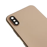 Pièce compatible Châssis Coque arrière iPhone Xs Gold