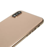 Pièce compatible Châssis Coque arrière iPhone Xs Gold