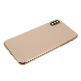 Pièce compatible Châssis Coque arrière iPhone Xs Gold