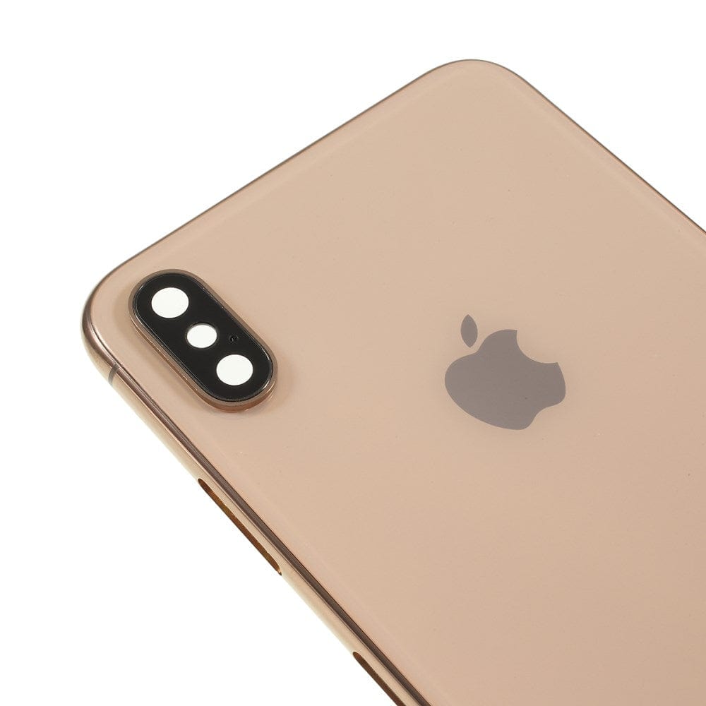 Pièce compatible Châssis Coque arrière iPhone Xs Max Gold