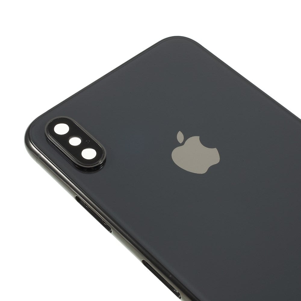 Pièce compatible Châssis Coque arrière iPhone Xs Max Noir