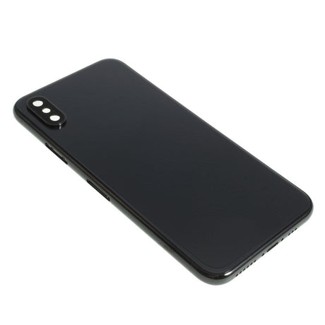 Pièce compatible Châssis Coque arrière iPhone Xs Noir