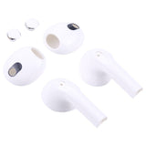 Livraison gratuite Châssis Coques écouteur gauche et droite AirPods (3ème génération) Blanc 6 Pièces