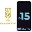 Livraison gratuite Écrans Écran complet Incell HD + Garantie Casse iPhone 15