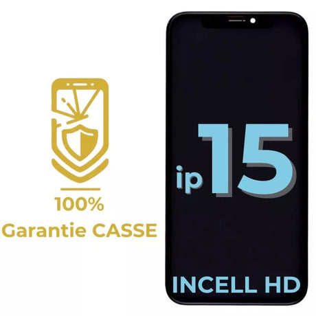 Livraison gratuite Écrans Écran complet Incell HD + Garantie Casse iPhone 15