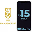 Livraison gratuite Écrans Écran complet Incell HD + Garantie Casse iPhone 15 Pro